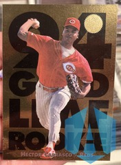 1994 Leaf Gold Leaf Rookie Hector Carrasco #20 of 20 Cincinnati Reds